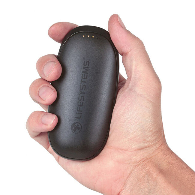 Lifesystems Wiederaufladbarer Handwärmer und Powerbank
