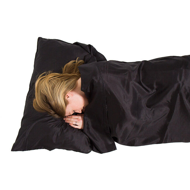 Lifeventure Silk Ultimate Schlafsack Liner, schwarz