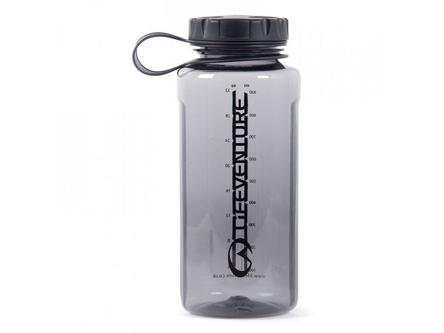 Lifeventure Outdoor-Flasche 1 l, graphit