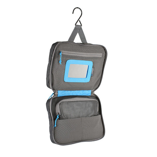 Lifeventure Kulturtasche Waschbeutel klein, grau
