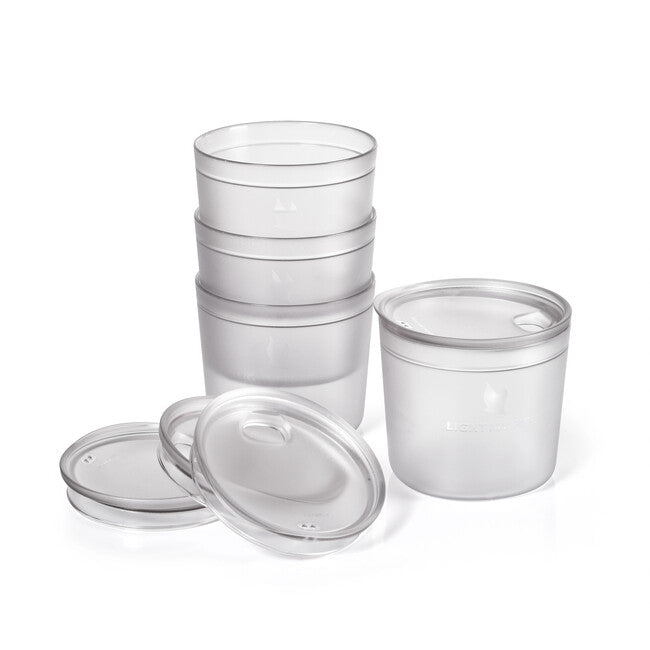 Light My Fire Kleiner transparenter Becher mit Deckel 4 Stk.