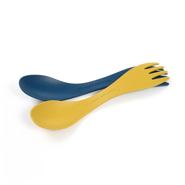 Light My Fire Spork little 2pcs multifunktionslöffel, blau/rosa