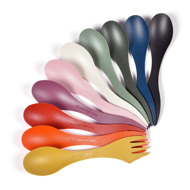 Light My Fire Spork original 10-teiliges multifunktionslöffel-set, farbig