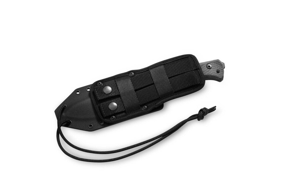 Lionsteel Langer Dolch mit Micarta Griff T6B CVB CPM 3V alt schwarz