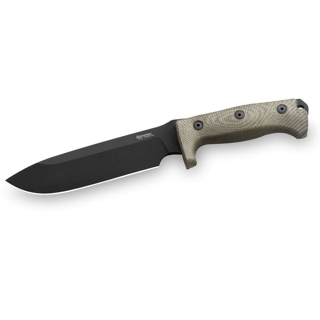 Lionsteel M7B CVG für Abenteurer mit schwarzer Klinge