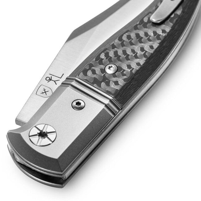 Lionsteel GITANO GT01 CF ist ein neues traditionelles taschenmesser mit Niolox-Stahlklinge