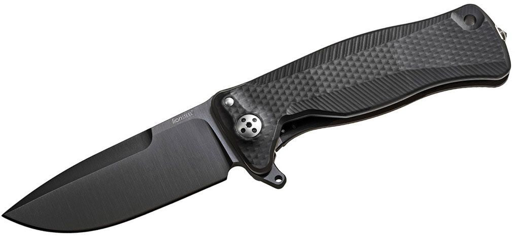 Lionsteel SR11A BB Comfort taschenmesser mit stabilem Titanrahmen