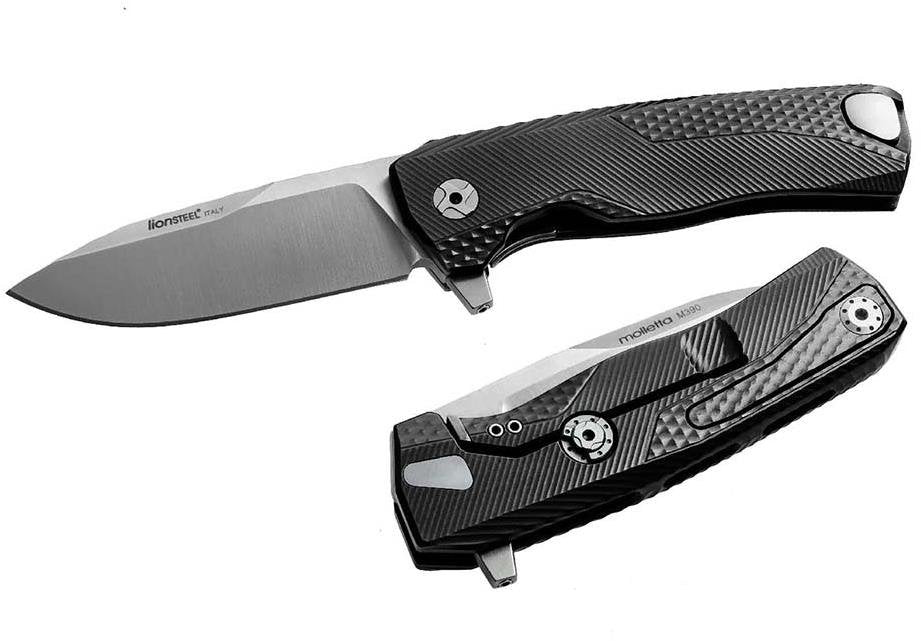 Lionsteel ROK A BS Luxustaschenmesser mit massivem Aluminiumgriff