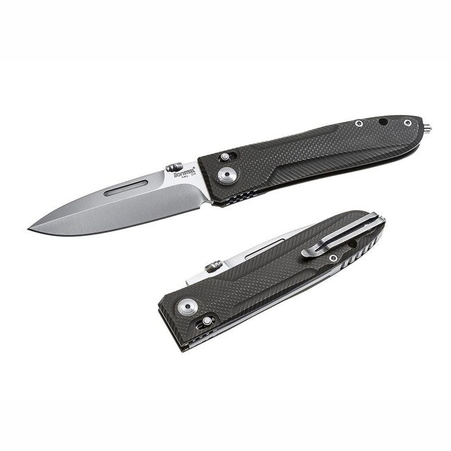 Lionsteel Big Daghetta Massives taschenmesser mit klinge aus edelstahl D2 8710 GY