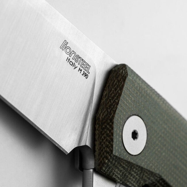 Lionsteel Myto Hightech-EDC-Schließmesser mit M390 MYTO MT01 CVG-Stahlklinge