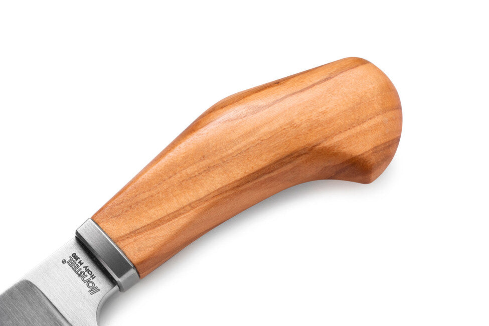Lionsteel WILLY WL1 UL Messer mit feststehender Klinge und Olivenholzgriff