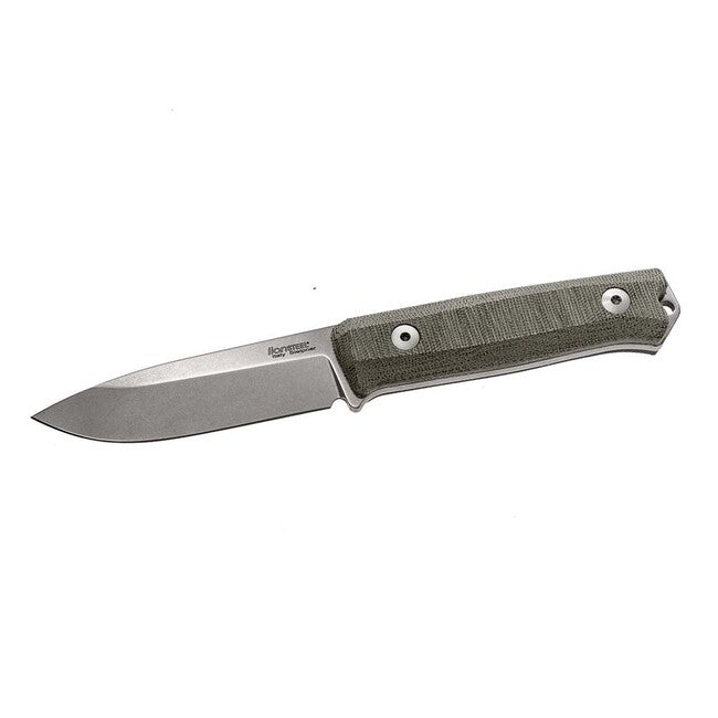 Lionsteel Sleipner B40 CVG Messer Typ Bushcraft mit fester Klinge aus Stahl
