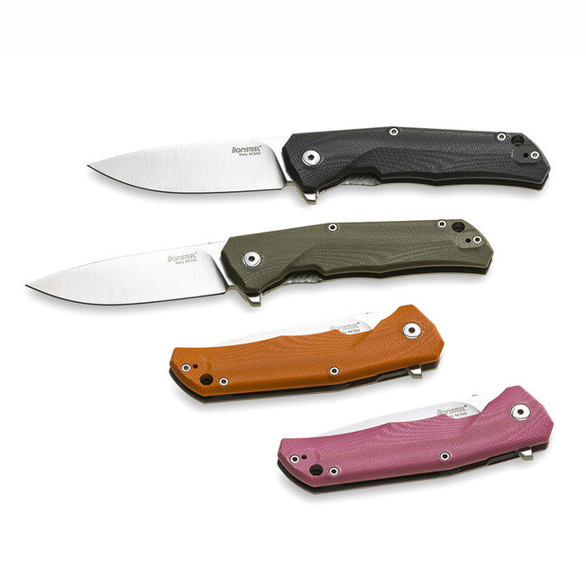 Lionsteel M390 TRE GGR sehr robustes taschenmesser mit klinge