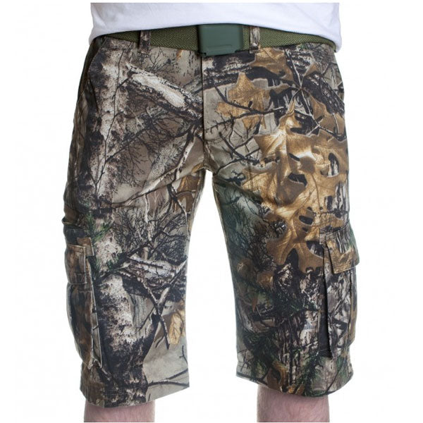 LoshanKerry Muster Real Tree dunkel shorts