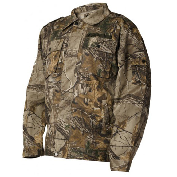 Loshan polna Bluse Kerry vzor Real tree bleda