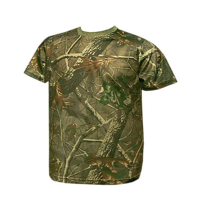 Loshan Kerry elastisch Echter Baum 3D-2-Muster T-shirt