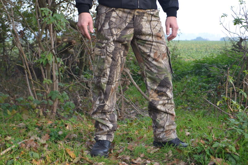 Loshan Sidney Real tree gefütterte hose braun