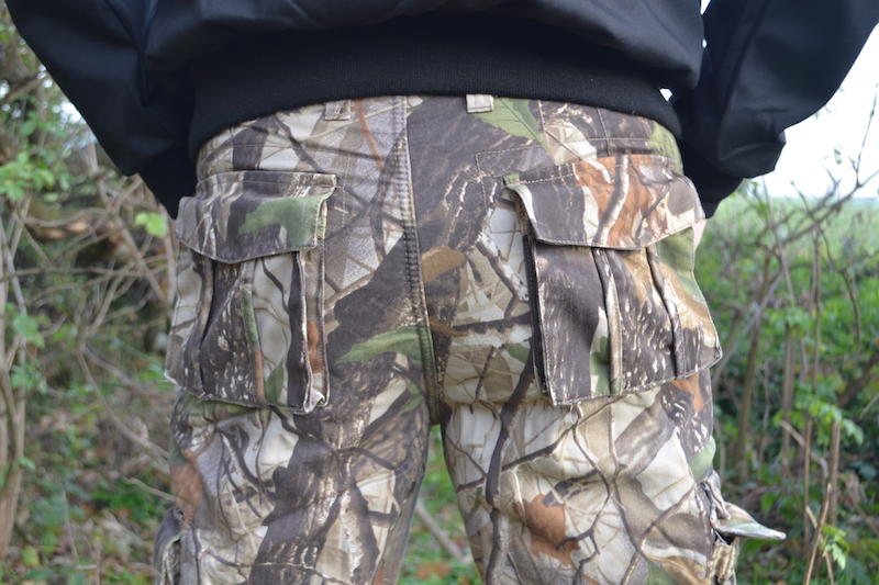 Loshan Sidney Real tree gefütterte hose braun