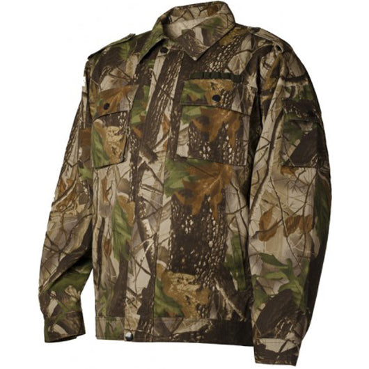 Loshan Sidney Muster Feldblouson Real tree, braun