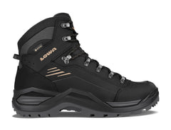 LOWA Renegade EVO GTX MID Trekkingschuhe für Herren, black/dune