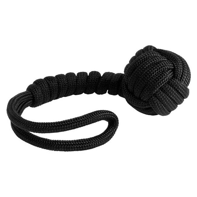 M-Tramp Paracord Anhänger Monkey Fist, schwarz