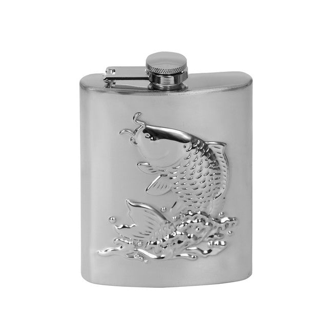 M-Tramp Flachmann, Wildente 8oz./220 ml Fisch