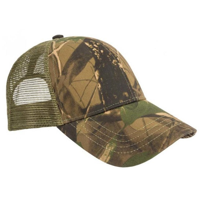 M-Tramp Baseballcap mit Netzstoff Hardwood-olive