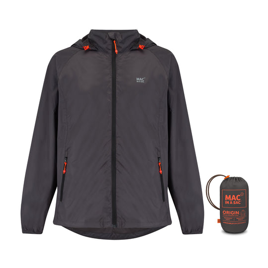 Mac in a Sac Origin 2 UNI wasserdichte jacke, anthrazit