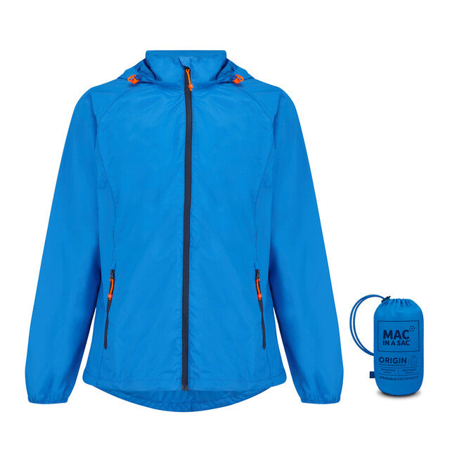 Mac in einer Origin 2 UNI-Jacke, ocean blue