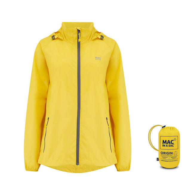 Mac in a Sac Origin 2 UNI wasserdichte jacke , gelb