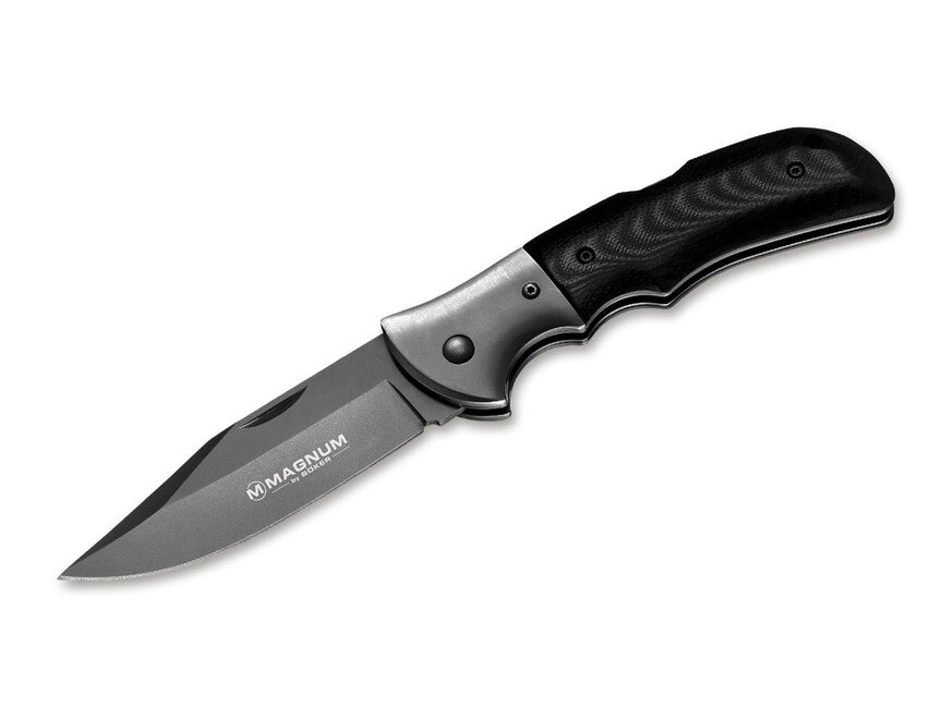 BÖKER Gray Eminence magnum taschenmesser 8,5 cm, schwarz, micarta