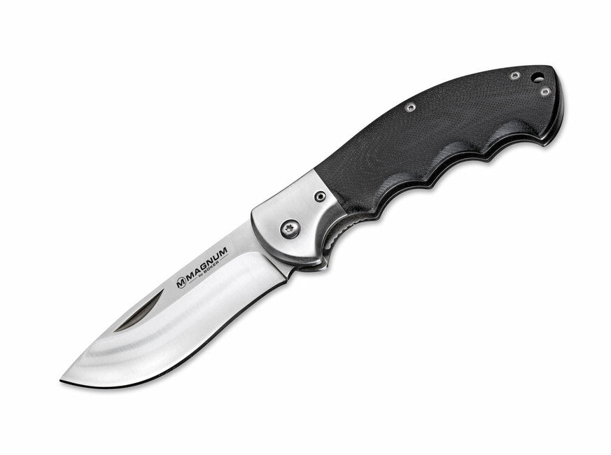 BÖKER Magnum NW Skinner taschenjagdmesser 8,5 cm, schwarz, g10