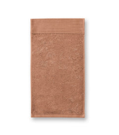 Malfini Bambus Golf kleines Handtuch 30x50cm, nougat