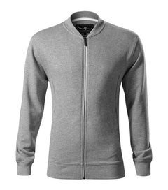 Malfini Sweatshirt Bomber 320g/m2, grau