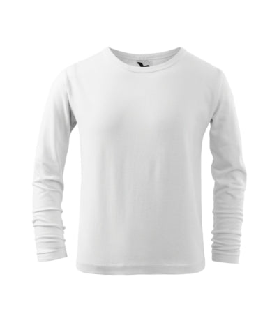 Malfini Fit-T LS langarm-T-shirt für kinder, weiß