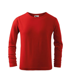 Malfini Fit-T LS παιδικό μακρυμάνικο μπλουζάκι, κόκκινο