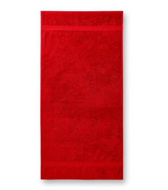 Malfini Terry Bath brisača bombažna, rdeča, 70x140cm