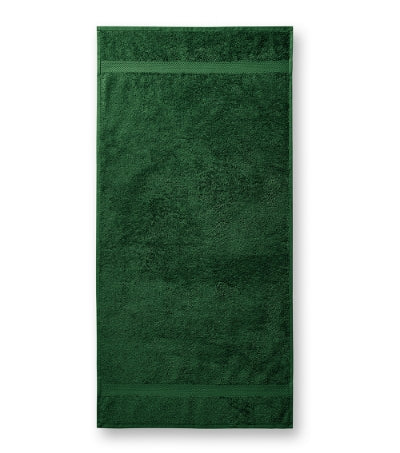 Malfini Terry Bath Towel Baumwoll-Badetuch 70x140cm, flaschengrün