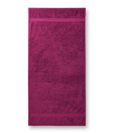 Malfini Terry Bath Towel bombažna brisača 70x140cm, fuksija rdeča