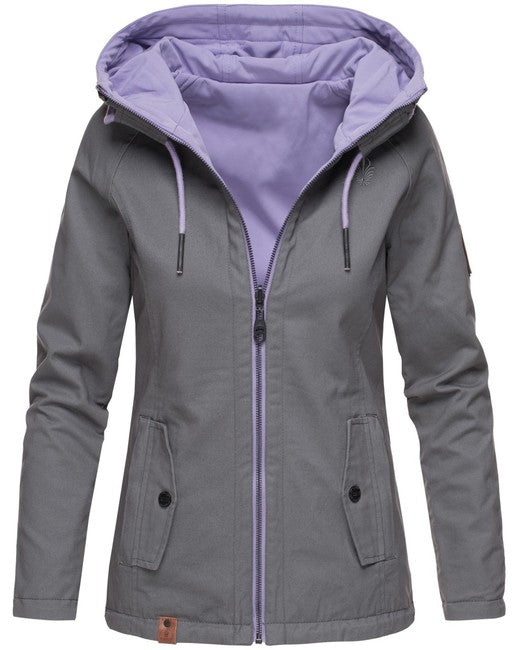 Marikoo CHUU Damen- prechodna obojstranna Softshell Jacke 2v1