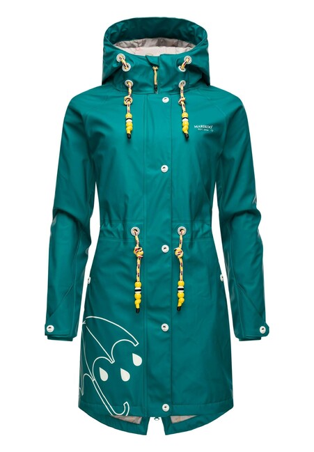 Marikoo DANCING UMBRELLA wasserdichte damenjacke, dark green