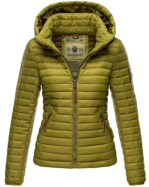 Marikoo LOWENBABY damen-übergangsjacke, moss green