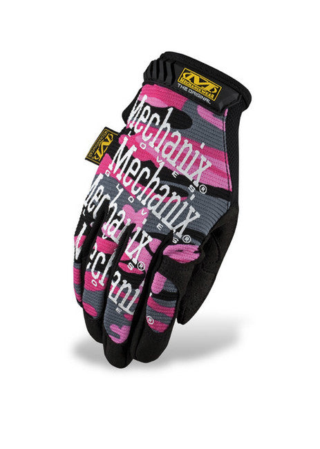 Mechanix Wear Original Damen-Taktikhandschuhe, pink camo