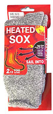 O&T Socken Mega Thermo 2-vrstvove 1 par, grau