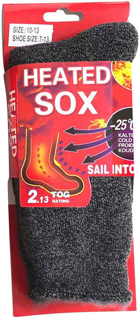 O&T Socken Mega Thermo 2-vrstvove 1 par, tmavosive