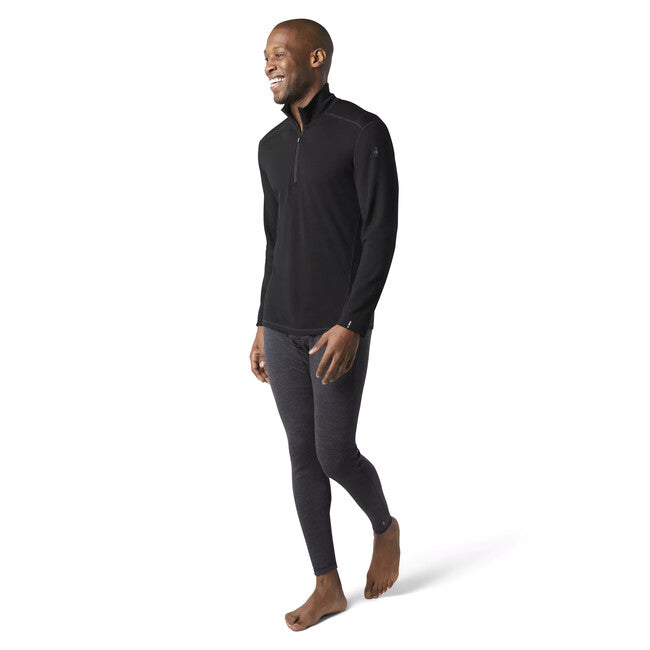 Smartwool Classic Thermal Merino BL 1/4 ZIP B, schwarz