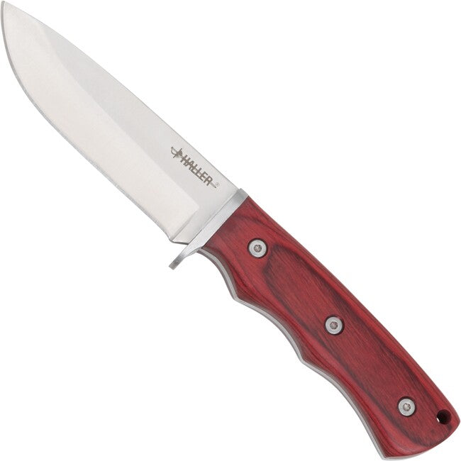 Haller Mit Pakkaholzgriff feststehendes messer
