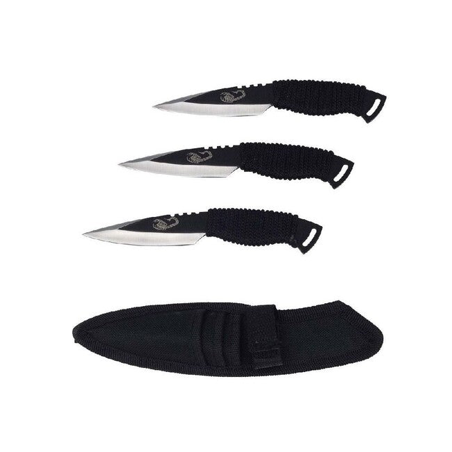 Haller Skorpion feststehendes messerset 3 tlg