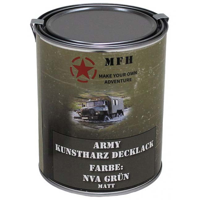 MFH Armeefarbe NVA grün matt, 1 Liter