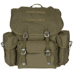 MFH-Rucksack BW Segeltuch, od grün